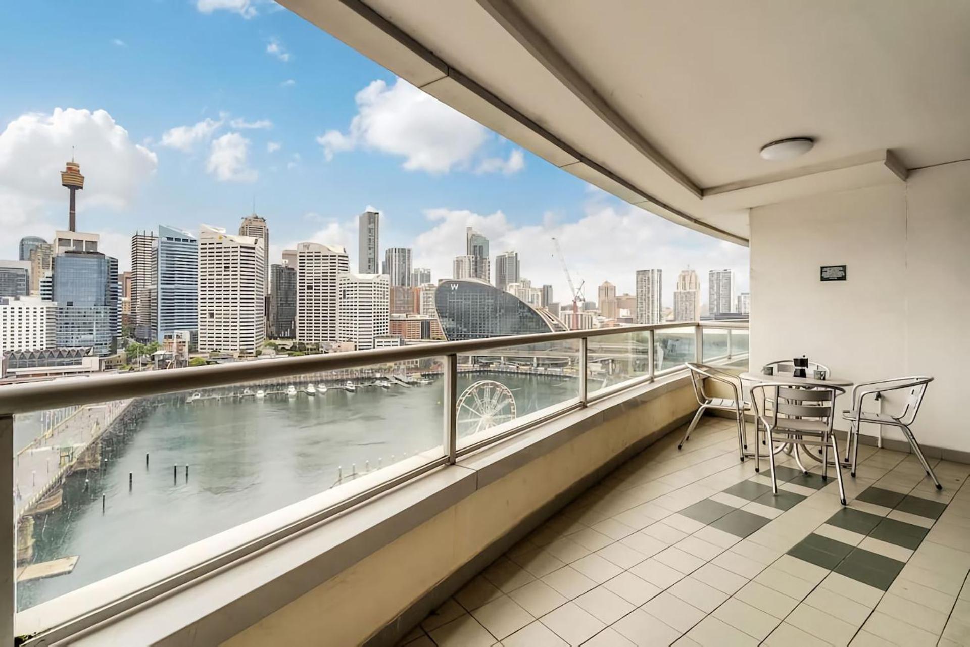 Dream Harbour View Parking Gym Pool Apartment Сидни Екстериор снимка
