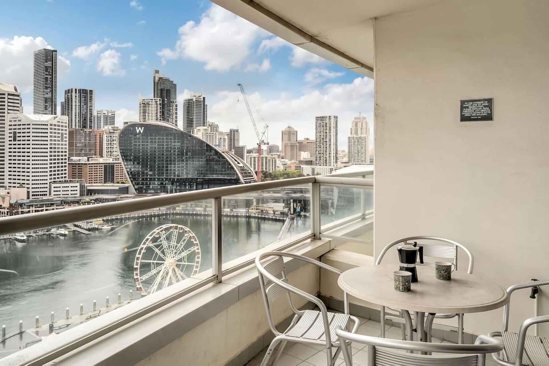 Dream Harbour View Parking Gym Pool Apartment Сидни Екстериор снимка