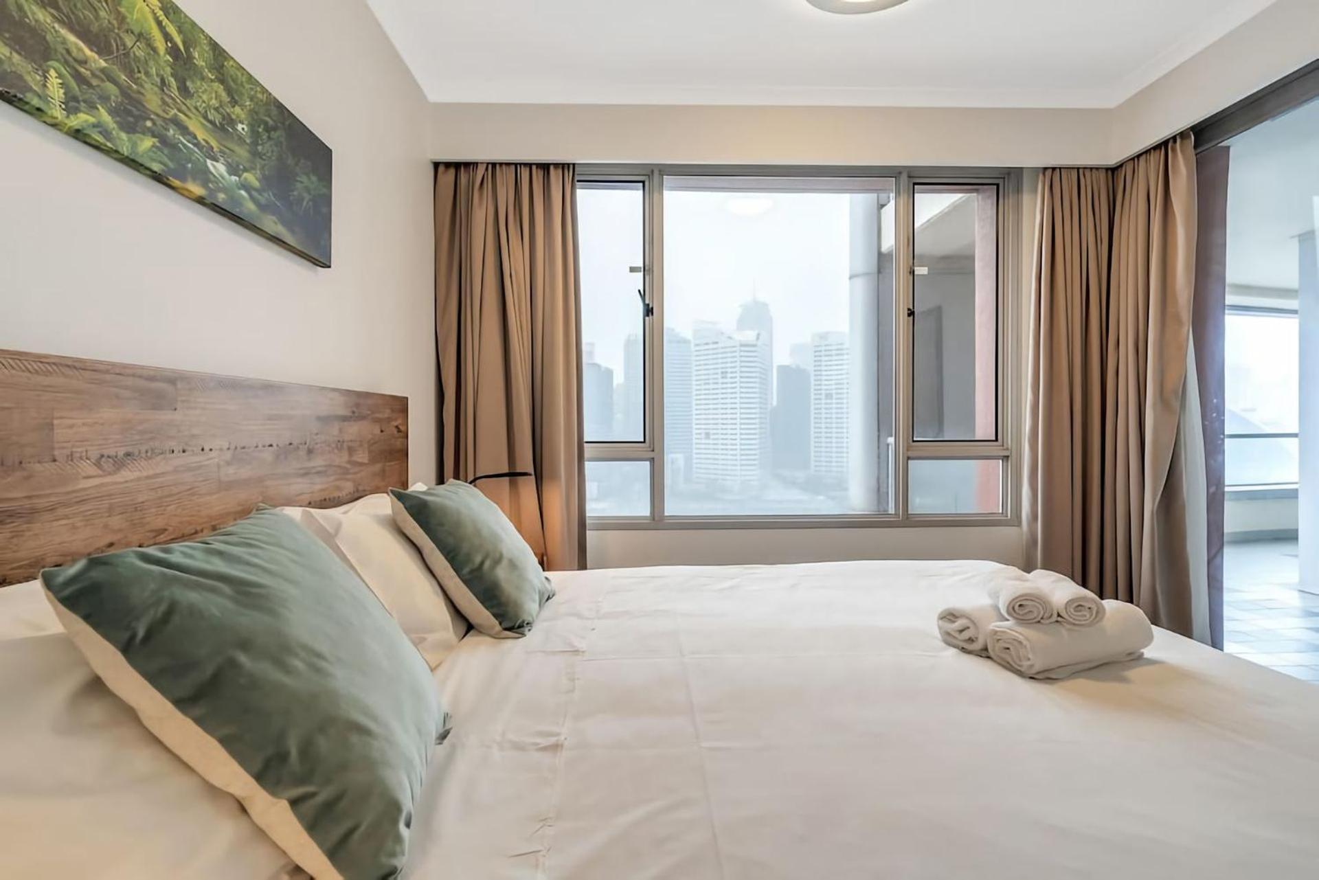 Dream Harbour View Parking Gym Pool Apartment Сидни Екстериор снимка